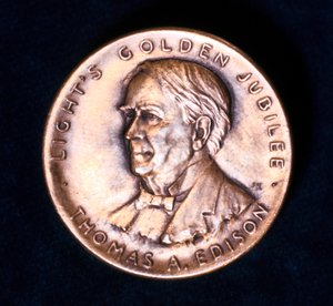 Thomas Alva Edison, American Physicist and Inventor, 1929 by Unbekannt