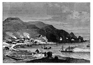 Thorshavn, the capital of the Faroe Islands, c1890 by Unbekannt