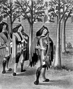 Three minstrels