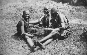 Three Young Masai Women