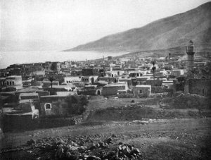 Tiberias and the Lake of Galilee, 1926 by Unbekannt