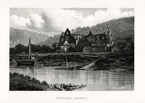 Tintern Abbey, Monmouthshire, England by Unbekannt