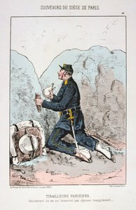 Tirailleurs Parisiens, Siege of Paris