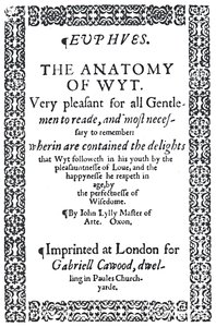 Title-Page of John Lyly