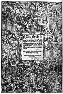 Title Page of the Great Bible by Unbekannt