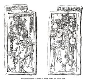 Toltec Sculptures, Mexico, 19th century by Unbekannt