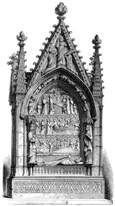 Tomb of Dagobert I 603-689, Merovingian king, Basilisque Saint-Denis by Unbekannt