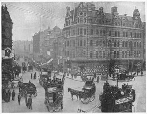 Tottenham Court Road Corner, London, c1903 by Unbekannt