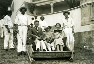 Tourists, Madeira, c1920s-c1940s by Unbekannt