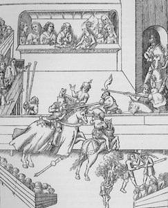 Tournament of the Earl of Warwick, 16th century by Unbekannt