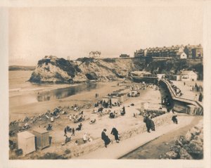 Towan Beach, Newquay, 1927