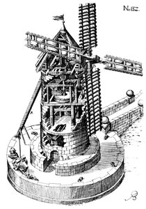 Tower mill by Unbekannt