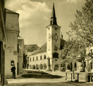 Town Hall, Gumpoldskirchen, Mödling, Lower Austria by Unbekannt
