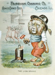 Trade Card for the Fairbank Canning Company, Chicago, Illinois, c. 1890 by Unbekannt
