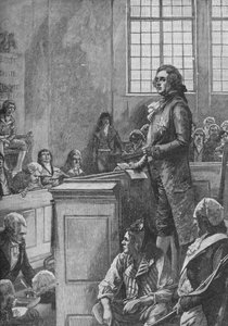 Trial of Louis XVI of France by Unbekannt