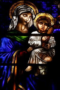 Trinity Church - Virgin Mary and Jesus, New York, United States by Unbekannt