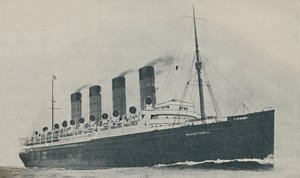 Triumphant for Twenty Years. The Mauretania, Built in 1907