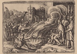Tsar Ivan the Terrible tortures his rivals in Livonia by Unbekannt
