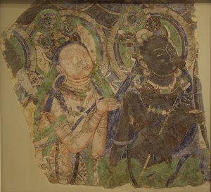 Two Adoring Bodhisattvas