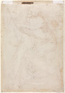 Two Sketches of a Mother and Child by Unbekannt