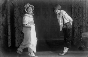 Two children, 20th century by Unbekannt
