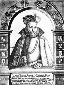 Tycho Brahe, Danish astronomer, c1586 by Unbekannt
