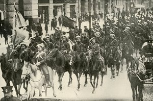 Types of the Russian Cavalry by Unbekannt