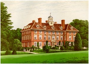 Tyttenhanger Park, Hertfordshire, Home of the Countess of Caledon by Unbekannt