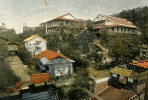 Hotel at Kyoto by Unbekannt