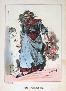 Une Petroleuse, Paris Commune