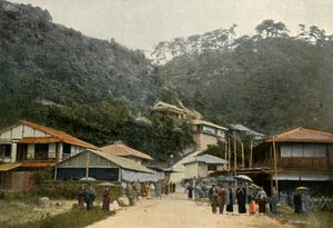 A Road in Nunobiki, near Kobe by Unbekannt