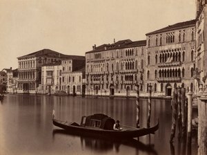 Untitled Venetian Gondola by Unbekannt