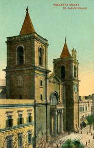 Valetta Malta - St. Johns Church by Unbekannt