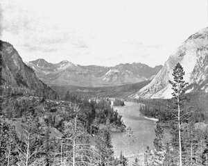 Valley of the Bow River, Alberta, Canada