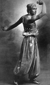 Vaslav Nijinsky, Russian ballet dancer and choreographer by Unbekannt