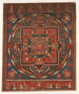 Vasudhara Mandala (dated to 1777 Samvat 897) by Unbekannt