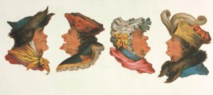 Puzzle Picture, Four Heads by Unbekannt