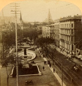 Victoria Square, Montreal, Canada, 1904
