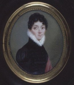 Victorine Mounier 1783-1822 by Unbekannt