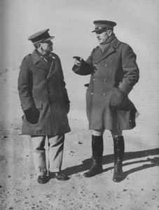 Victors of the Western Desert in Conference by Unbekannt