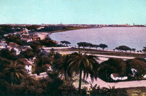 View from Malabar Hill, Bombay, India