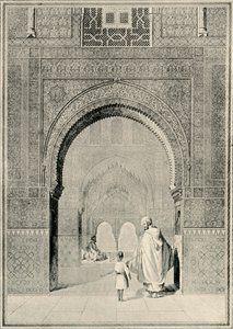 View in the Hall of the Two Sisters, 19th Century, 1907 by Unbekannt