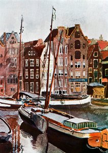 View of Amsterdam by Unbekannt