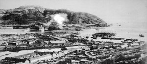 View of Port Arthur, Manchuria, 1904 by Unbekannt