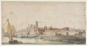 View of St. Geertruidenberg by Unbekannt