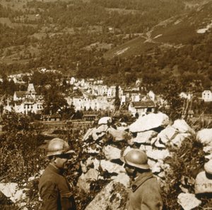 View of the Lines, Metzeral, Northern France, 1914-1918 by Unbekannt