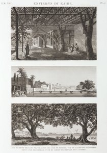 Views Around Cairo, Egypt, circa 1798 by Unbekannt