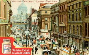 Views of Capitals: Fleet Street, London, c1900