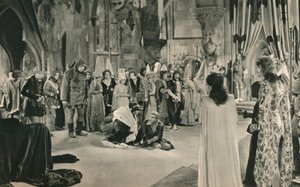 Villon John Barrymore threatened with death by Louis XI