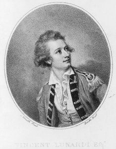 Vincenzo Lunardi, c1770 by Unbekannt